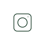 Instagramikon som leder till Utanför Designs instagram sida